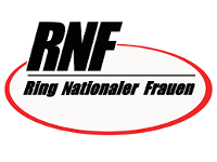 Logo: RNF (Ring Nationaler Frauen)