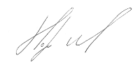 Unterschrift Holger Münch